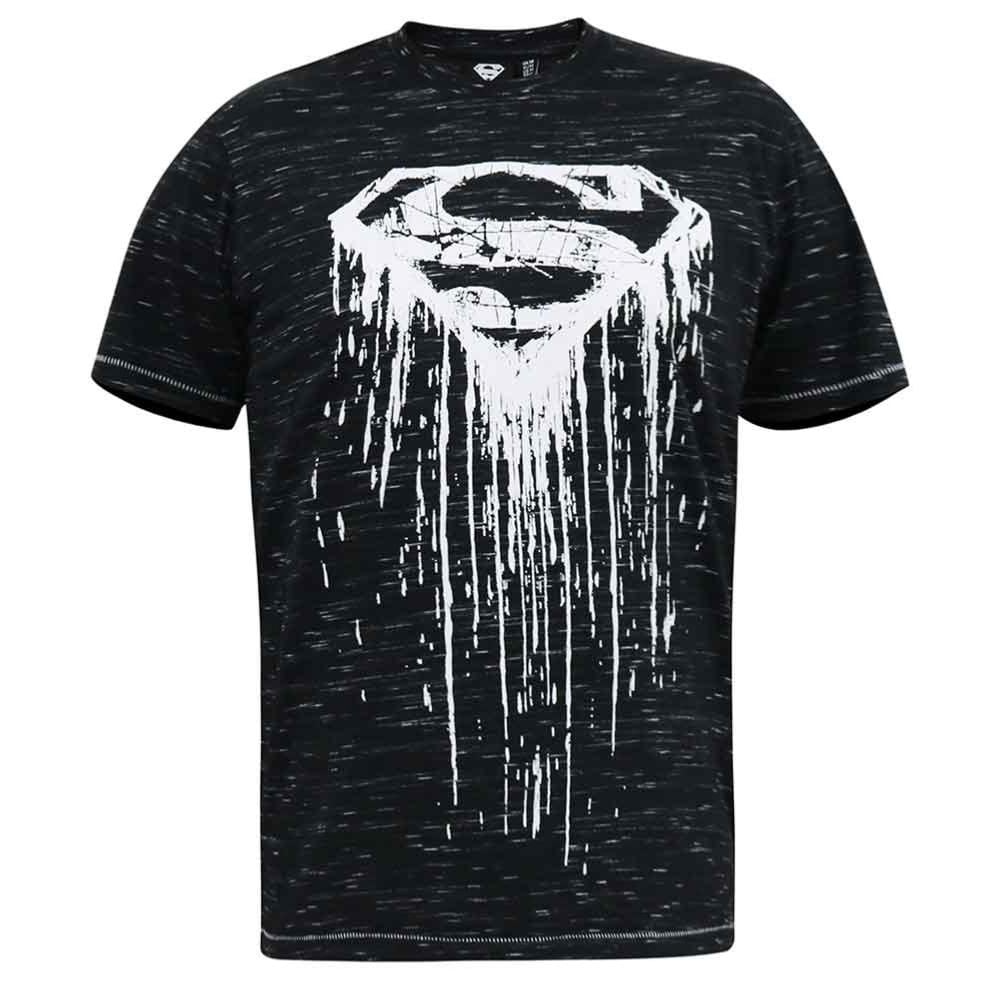 D555 OFFICIAL DC COMICS SUPERMAN LOGO T-SHIRT BLACK RENO
