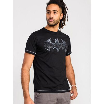 D555 ROBIN OFFICIAL LICENSED BATMAN PRINT T-SHIRT BLACK