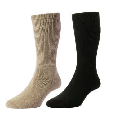 NEW Stock up to size 13 UK HJ HALL Men’s Large Diabetic Socks HJ1351 are fully approved by the Institute of Chiropodists and Podiatrists and come in large sizes up to UK 13. Designed with easy-fit tops and smooth toe seams, they are ideal for diabeti