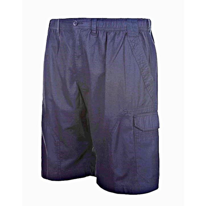 Espionage Mans Big Cargo Shorts Navy ST042