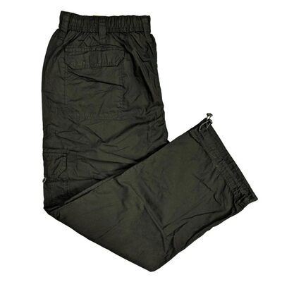 ESPIONAGE ACTIVE OUTDOOR LIGHTWEIGHT LEISURE CARGO TROUSERS BLACK