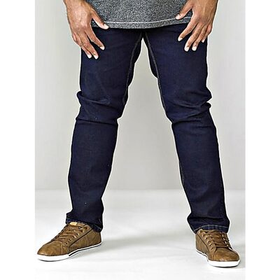 D555 CEDRIC TAPERED FIT STRETCH JEANS INDIGO