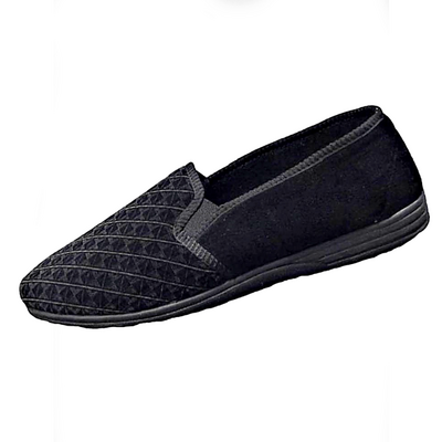 ZEDDZZ Plain Velour Slippers HARLEY