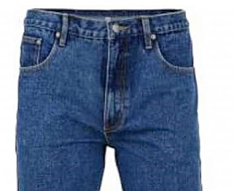 KAM BIG MENS ORIGINAL DENIM JEANS STONEWASH BLUE KBS150