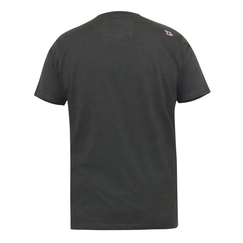 D555 JAIDEN LEGENDS GUITAR PRINT CREW NECK TEE SHIRT