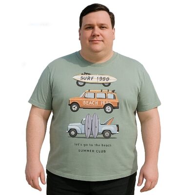 KAM Summer Club Tee Sage KBS5765