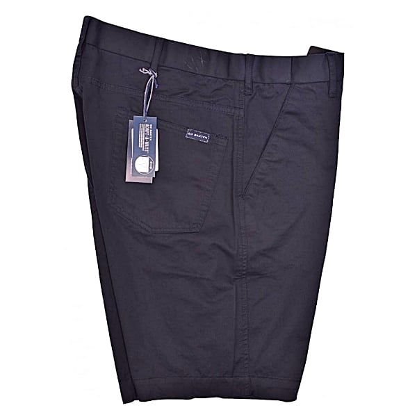 ED BAXTER Expandable Waist Walking Short NAVY EB306