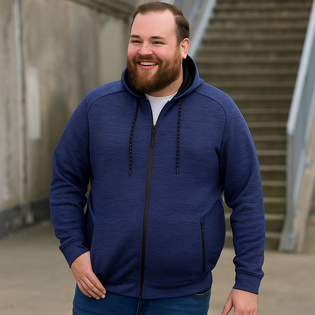 KAM Active Performance Hoody INDIGO