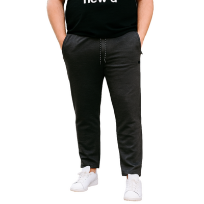 KAM Active Performance Marl Jog Pants CHARCOAL