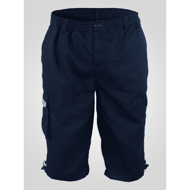 D555 MASON Cargo Capri 3/4 Shorts NAVY