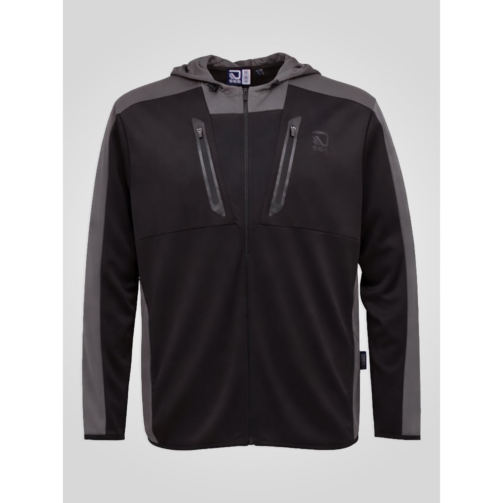 D555 Big Mens Dry wear Performance Hoodie with Full Zip RAFAEL 642006 3XL to 6X