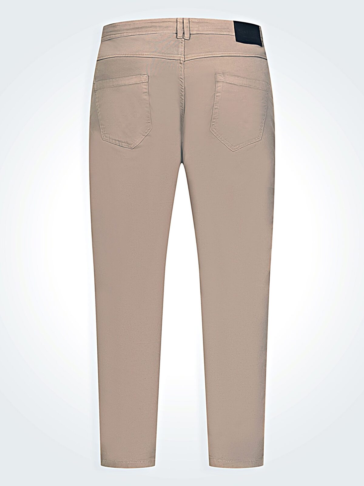 D555 KELVIN Tapered Fit Stretch Twill Chino with Peach Finish STONE 502002