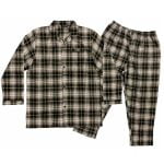KINGS CLUB WARM BRUSHED COTTON CHECK PYJAMAS