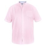 D555 JAMES OXFORD SHORT SLEEVE SHIRT PINK