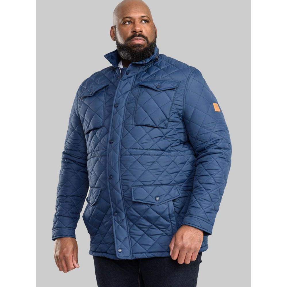 D555 DALWOOD QUILTED JACKET NAVY