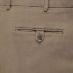 SKOPES Mens Peach Cotton Chin Shorts with Comfort Stretch Waist Biarritz Stone