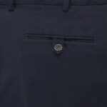 SKOPES Mens Big Peach Cotton Chino Shorts with Comfort Stretch Waist Navy