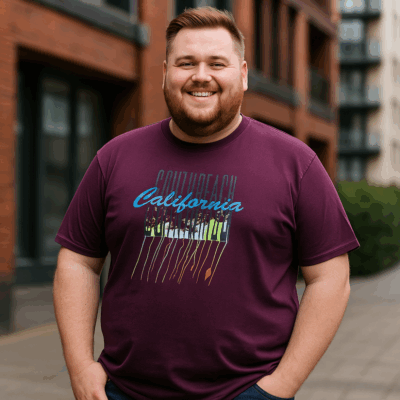 METAPHOR CALIFORNIA SUMMER TEE WINE
