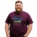 METAPHOR CALIFORNIA SUMMER TEE WINE