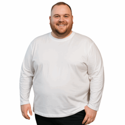 ESPIONAGE LONG SLEEVE TEE SHIRT WHITE