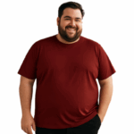 Espionage Big Mans Cotton Tee Dark Red T015
