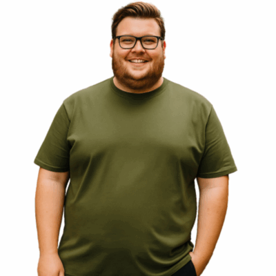 Espionage Big Mans Cotton Tee Sage Green T015