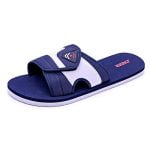 D555 ODELL SLIDERS WITH VELCRO ADJUSTABLE STRAP NAVY