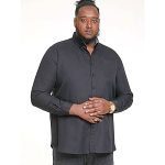 D555RichardLongSleeveShirtBlack