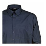 Espionage Long Sleeve Shirt Button Down Collar Black SH150