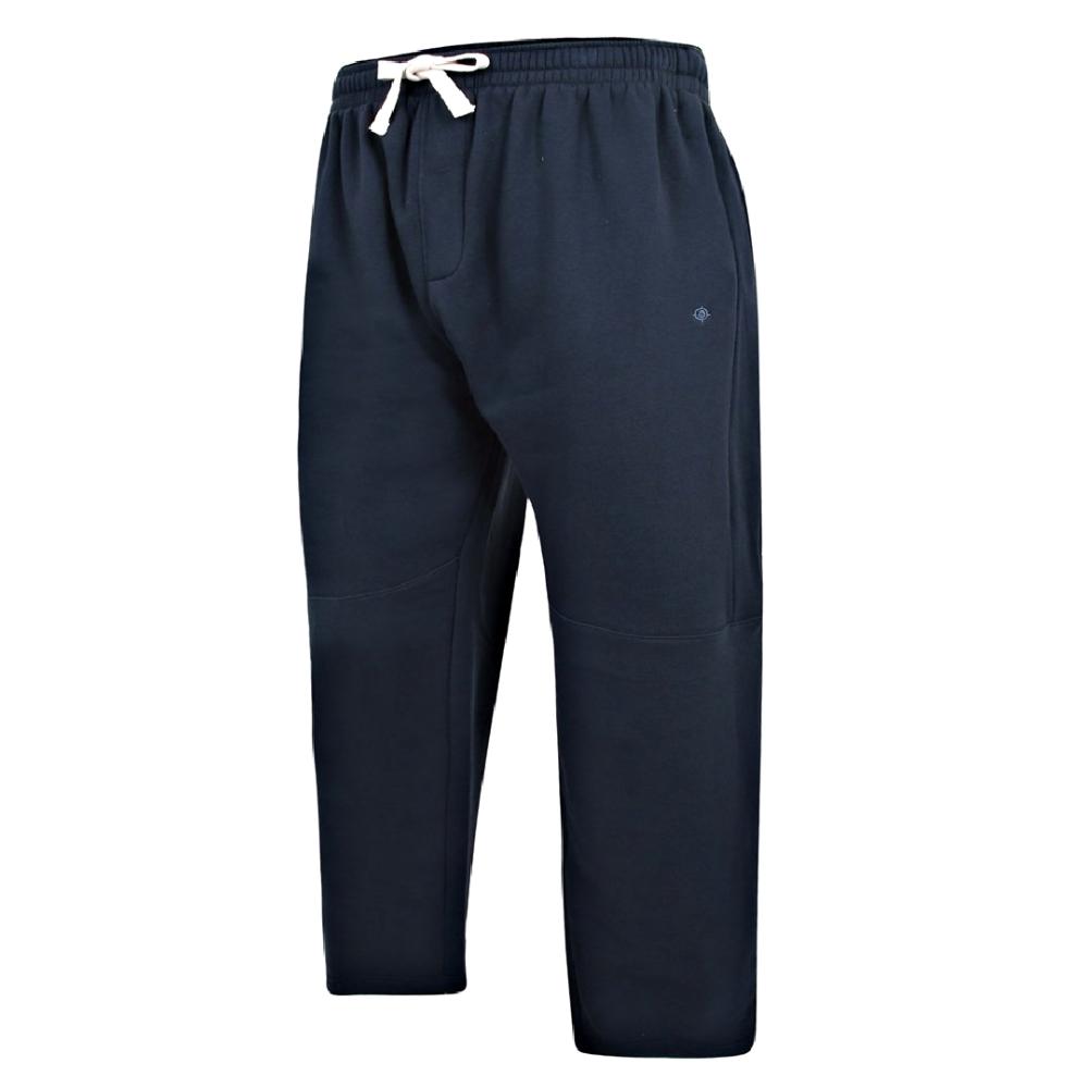 ESPIONAGE EASY FIT WIDE LEG JERSEY JOGGER NAVY