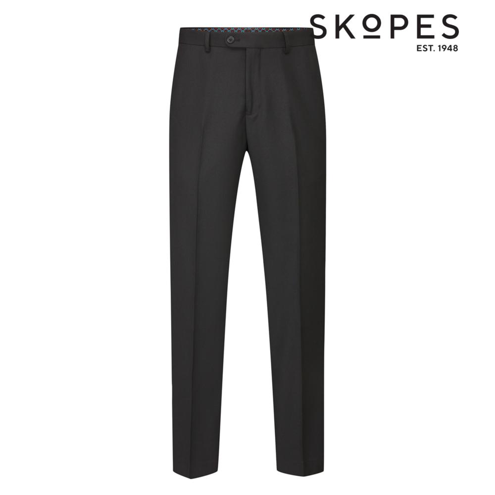 SKOPES ROMULUS NEW LYFCYCLE SUIT RANGE TROUSERS CHARCOAL GREY