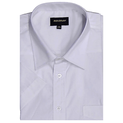 METAPHOR SHORT SLEEVE PLAIN SHIRT WHITE