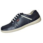 POD HUDSON CASUAL LEATHER LACE UP SHOE NAVY