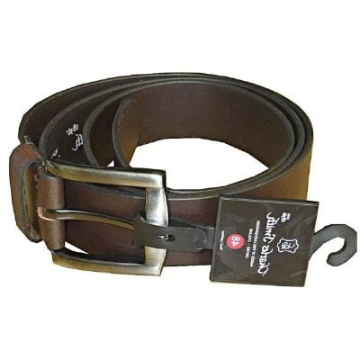 GENUINE LEATHER BELT BROWN