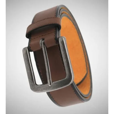 D555 AVANT BURNISHED EDGE BELT BROWN