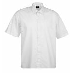 ESPIONAGE SHORT SLEEVE SHIRT BUTTON DOWN COLLAR WHITE SH149