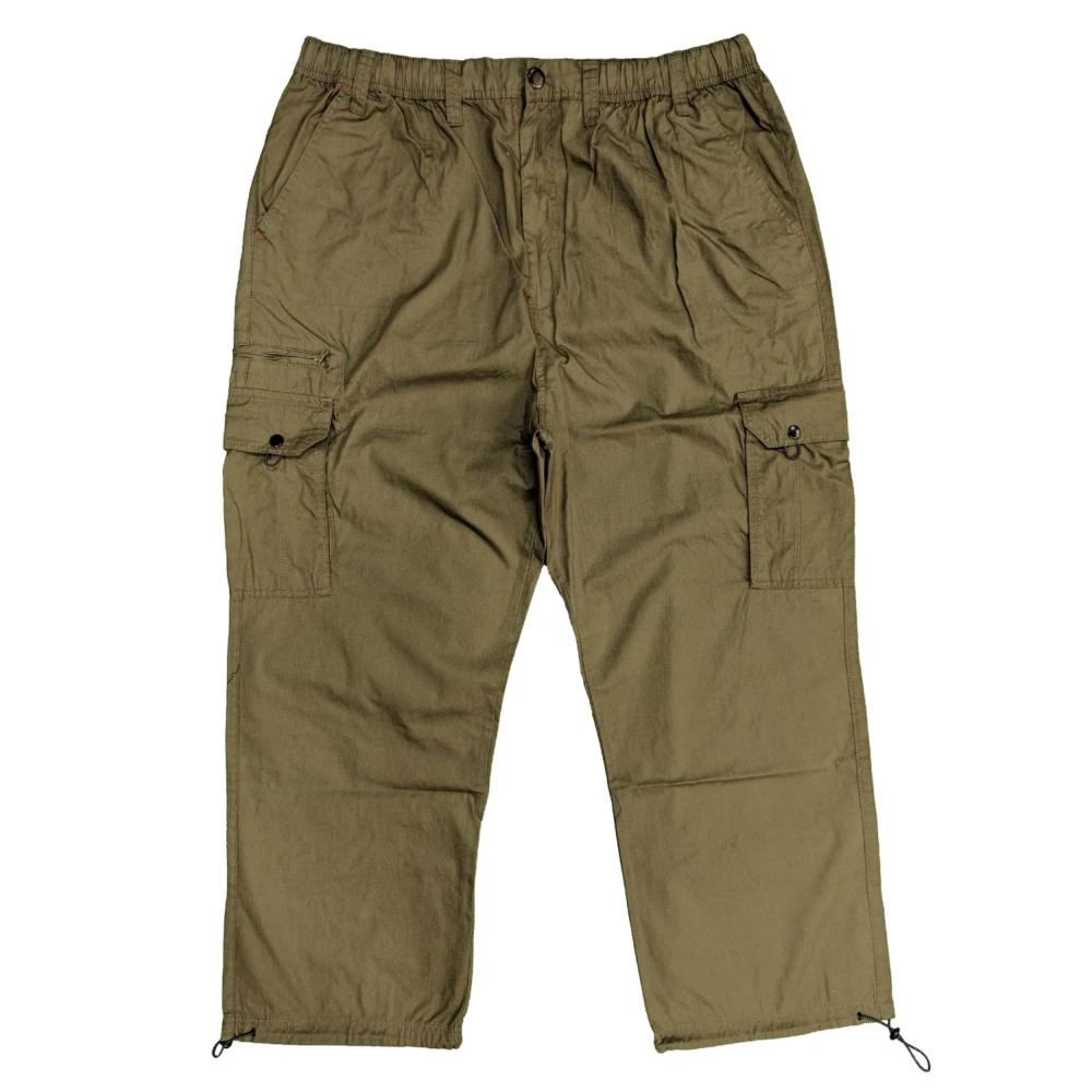 ESPIONAGE ACTIVE OUTDOOR LIGHTWEIGHT LEISURE CARGO TROUSERS OLIVE