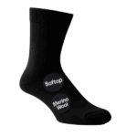 HJ HALL Extra Large Original Soft Top Wool Sock Black HJ90