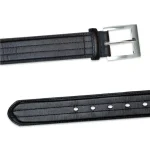 D555 HARLEY QUAD STITCH BLACK BELT