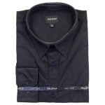 METAPHOR SHORT SLEEVE PLAIN SHIRT BLACK