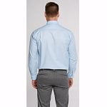 DOUBLE TWO LONG SLEEVE OXFORD SHIRT BLUE