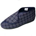 COMFYLUX SLIPPERS WIDE FIT Velcro Slipper Bootee JAMES
