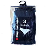Espionage 3 Pack Cotton Lycra Briefs U002