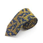 DOUBLE TWO EXTRA LONG FLORAL TIE