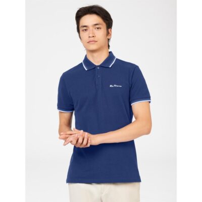 BEN SHERMAN SIGNATURE POLO TWILIGHT DENIM