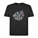 ESPIONAGE BULLSEYE PRINT TEE BLACK