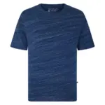 KAM INJECTED MARL CREW NECK TEE MOONLIGHT BLUE KBS5738