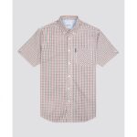 BEN SHERMAN SHORT SLEEVE SIGNATURE HOUSE CHECK SHIRT