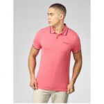 BEN SHERMAN SIGNATURE POLO DARK PINK