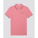 BEN SHERMAN SIGNATURE POLO DARK PINK